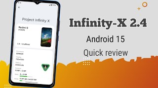 Infinity-X 2.4 Android 15 ! Latest new custom rom for redmi 7A,8,8A,8 Dual,Pro ! Mi439