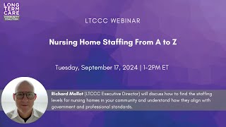Webinar: Nursing Home Staffing From A to Z