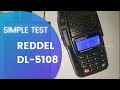 Test HT Reddel DL-5108 #hamradio #test #reddel