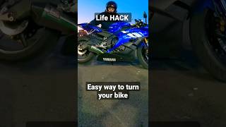 Motorcycle LIFE HACK #bikelife #motovlog #lifehack #trick