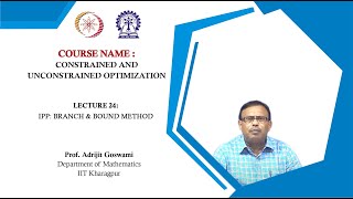 Lecture 24: IPP: Branch & BBound Method