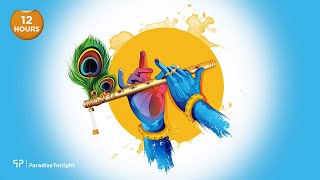 [12 Hours] Indian Flute Music for Meditation & Yoga | Krishna's Flute | Namaste Music
