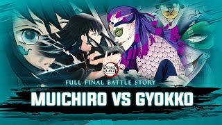 MUICHIRO TOKITO VS GYOKKO EPIC BATTLE | Review Demon Slayer 110 s/d 121