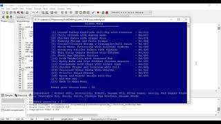 Food Ordering System in C Programming with Source Code - CodeAstro