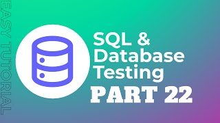 SQL Database Testing Magnitia Part 22