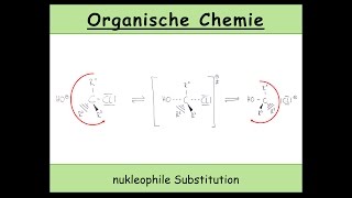 nukleophile Substitution: SN1- und SN2-Mechanismus erklärt (Walden-Umkehr | organische Chemie) #29