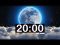 20 Minute Timer with Relaxing Music! Calm Music for Peace, Meditation, Sleep for Kids!