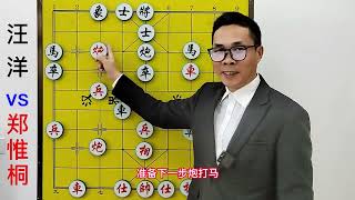 五羊杯半决赛 郑惟桐对汪洋 本盘棋或许是本年度最佳对局  #傳統文化 #象棋 #象棋對戰