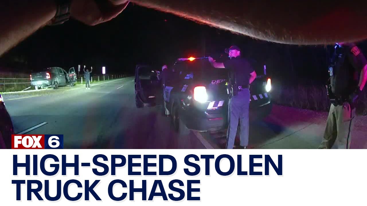 Wisconsin High-speed Chase, Women Arrested In Stolen Truck | FOX6 News ...