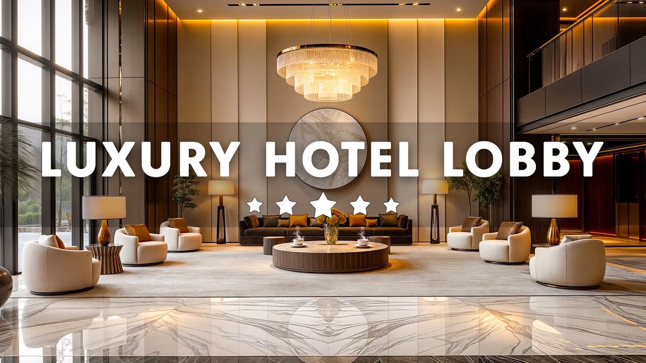 Luxury Hotel Lobby Music Tender Jazz Saxophone Music For Good Moods