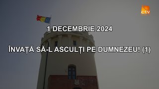 Cuvantul Lui Dumnezeu pentru Astazi - 01.12.2024