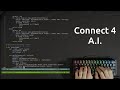 ASMR Programming - Connect 4 A.I. with Python - No Talking