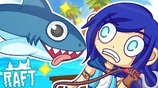 THIS SHARK WON'T STOP FOLLOWING US IN RAFT! (Funny Moments)