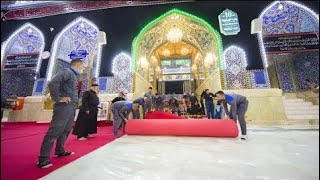 Karbala Muharram 2021-1443 | Roza Imam Hussain Shrine Is Prepared For Muharram | Before Flag Change