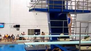 Jennifer Bell: 103B Off 3-Meter Springboard at 2014 USA Diving Zone A Championships