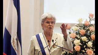 Violeta Barrios de Chamorro, expresidenta de Nicaragua está grave