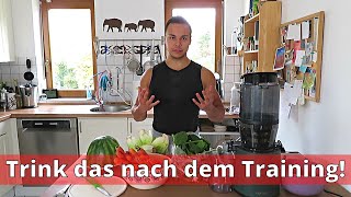 Mein POWER Drink nach dem Training – HUROM Entsafter im Test!