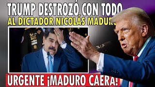 ¡ESCÁNDALO! EE.UU destrozo CON TODO a NICOLÁS MADURO les llego la HORA ¡ESTO SE PUSO INTERESANTE!