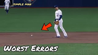 MLB / Unexpected Errors…..Part.4