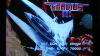 Gradius III (AC) OST Departure from Space