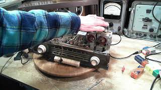 Nordmende Boheme C Tube Radio Video #3 - Troubleshooting FM Tuner