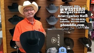 Ariat Cowboy Hats, Wool Felt Cowboy Hats, Fur Felt Cowboy Hats