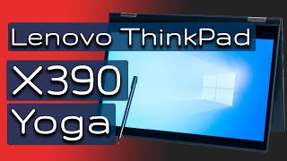 Lenovo Thinkpad X390 Yoga 2-in-1 Review including Jitter Test (Krita and Photoshop)