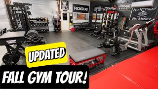 UPDATED GARAGE GYM TOUR! |  Is this the ultimate home gym set up???
