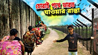 ভারত বাংলাদেশ অদ্ভুত সীমান্ত | গোপন পথে ভারত যাওয়ার রাস্তা | India Bangladesh open border