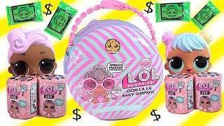 NEW BIG LOL Surprise Ooh La La Little Baby Sister Money Blind Bags + Color Change