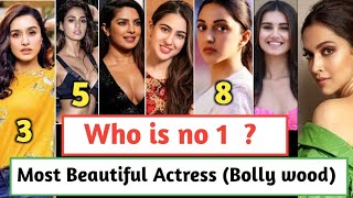 Top 10 Beautiful Actress in Bollywood  | Deepika padukone | Bumi pendenkar | Aman ujjain