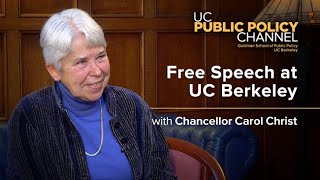 Free Speech at UC Berkeley with Chancellor Carol Christ -- In the Living Room with Henry E. Brady