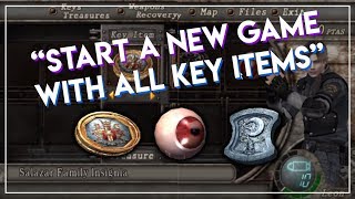 Resident Evil 4 PC | Start a New Game With All Key Items