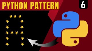 Python Star Pattern Tutorial | Create an 'A' Shape Using Stars in Python