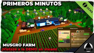 Vistazo a este gestor de granjas automatizado | MUSGRO FARM (Demo)