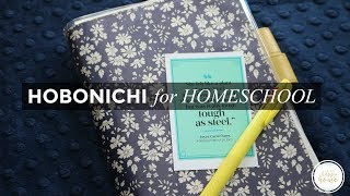 2018 Homeschool Planner || 2018 Hobonichi Cousin Avec Planner || Plan with me!