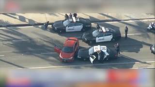 High speed police chase video recorded on camera | Police shootout