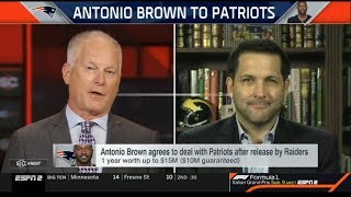 BREAKING: Adam Schefter reports: Antonio Brown agrees to deal with Patriots afte