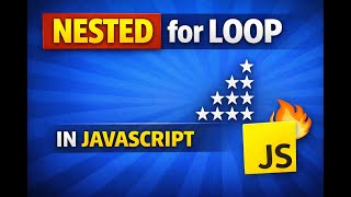 Nested for Loop in JavaScript Star Pattern Program Beginner Tutorial#coding #javascript #webdesign