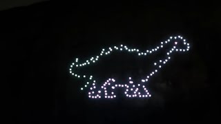 Light show at Stone Mountain Park, Georgia