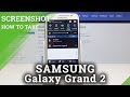 How to Take Screenshot in SAMSUNG Galaxy Grand 2 - Capture Screen