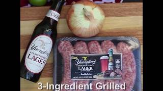 3-Ingredient Grilled Beer Brats