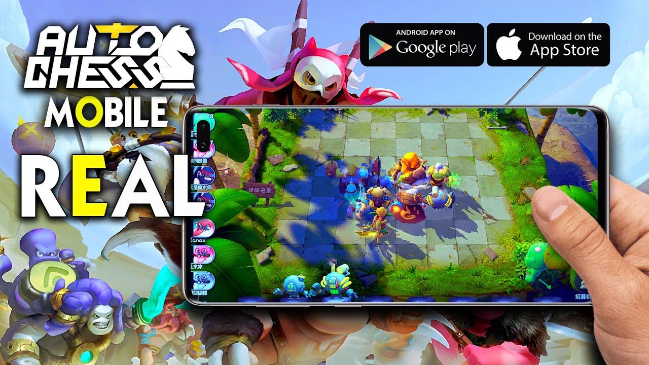 AUTO CHESS MOBILE (REAL) - ANDROID BETA GAMEPLAY - YouTube