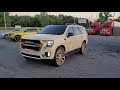 2021 GMC Yukon on 30 inch Forgiato wheels with custom nude and rose gold wrap!!!!