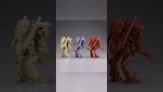 ARTPLA Humanoid Unmanned Interceptor Grosser Hund (3 Unit Set) Regular Color Ver (Kaiyodo)