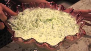 Persian Home Cooking : Mosto Esfenaj , Persian Fresh Spinach Yogurt Dip, Fast And Easy