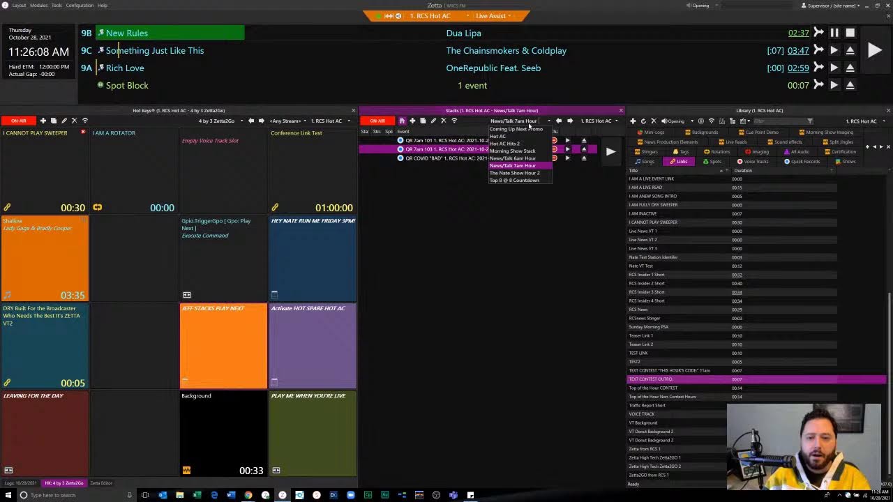 Rcs Live Zetta Stacks Module Youtube