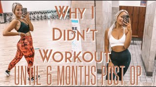 EXERCISE POST VSG | Why I waited until 6 months post op | Amy Jo