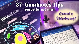 37+ Goodnotes Tips In 9 Minutes | 2026 Goodnotes App Tutorial 📱✍🏻💕✨