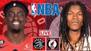 Toronto Raptors vs Miami Heat | NBA Live Scoreboard 2022